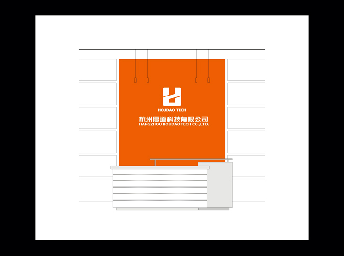 医疗器械公司logo,名片背景墙设计