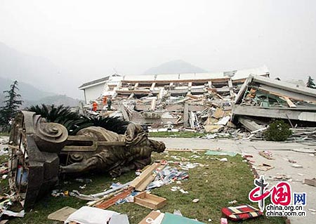 找图片--北川地震房屋倒塌现场图片_1749271_k68威客网